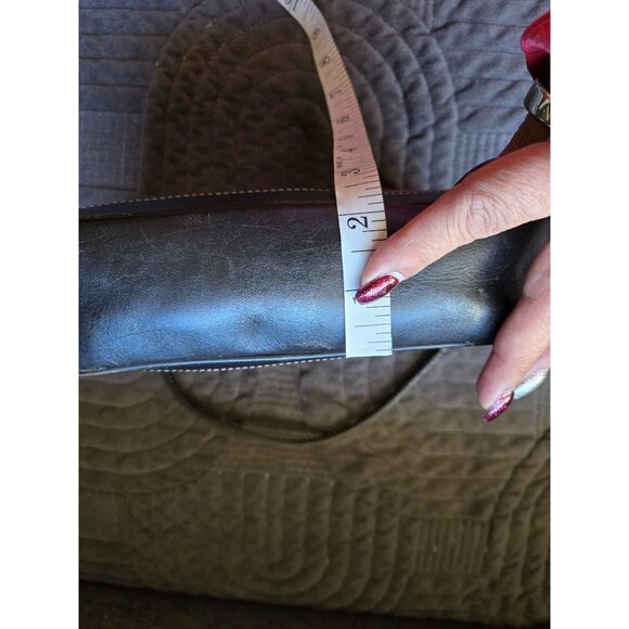 Coach Signature Demi Mini Pouch Shoulder Bag Canvas Leather Brown 6094 Vintage - Picture 7 of 9